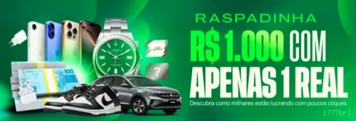Imagem promocional da i777brl mostrando a plataforma e suas vantagens