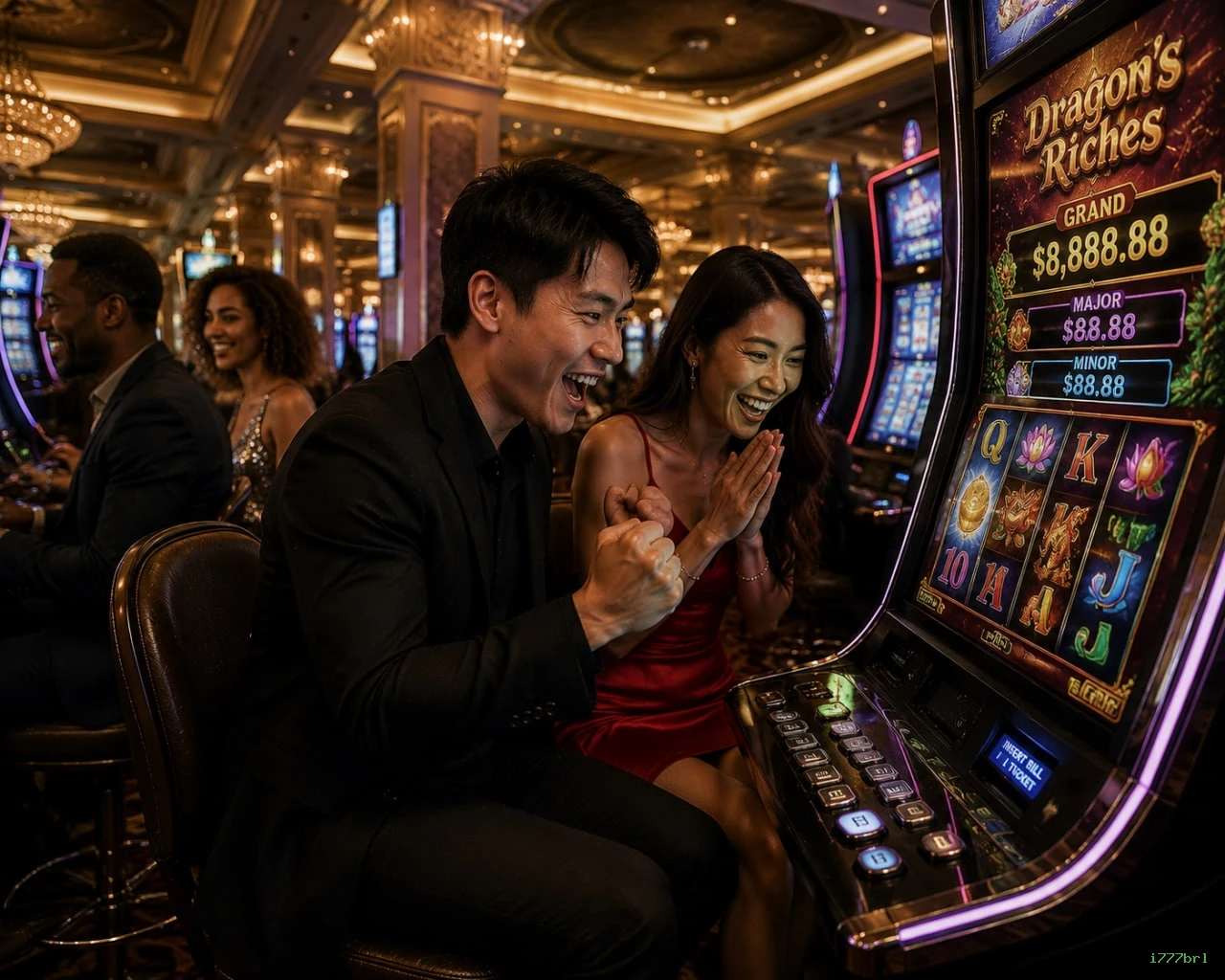 Slots online da i777brl com jackpots progressivos